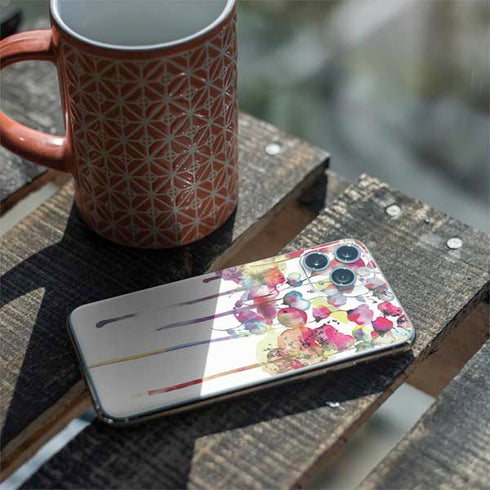 Painted Flowers iPhone 11 Pro Skin